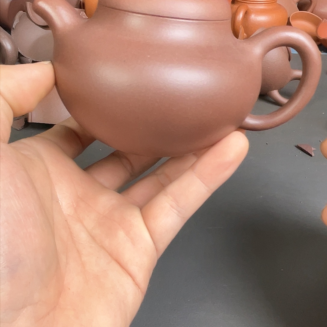 茶壶紫砂孟德伟底槽清全手柿园