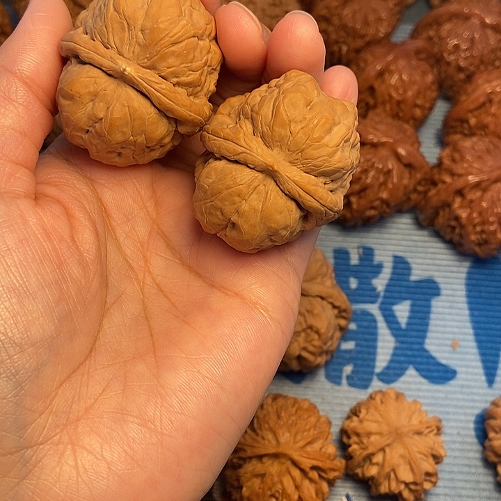 文玩核桃吊坠36蛤麻加打底