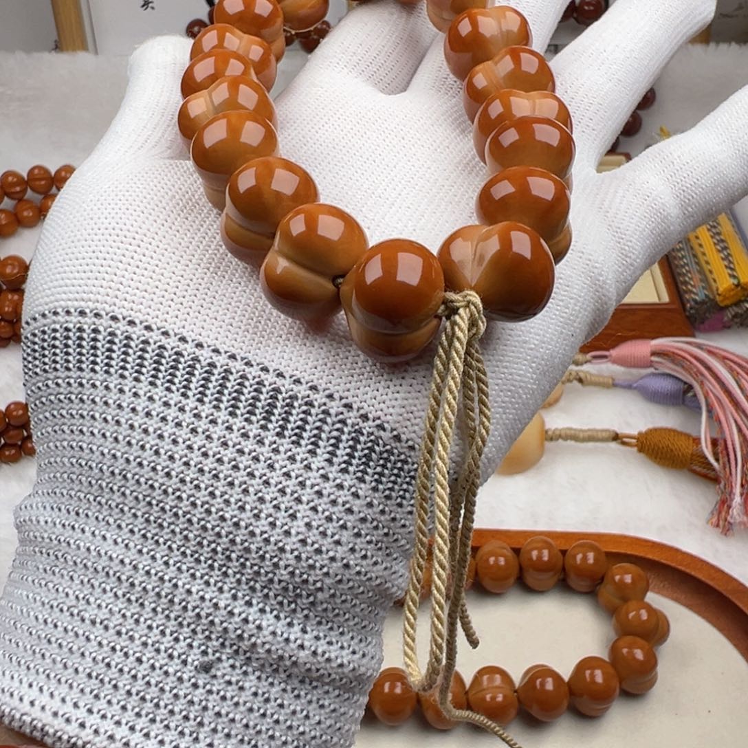 M***朵猴头核桃手串大屁桃