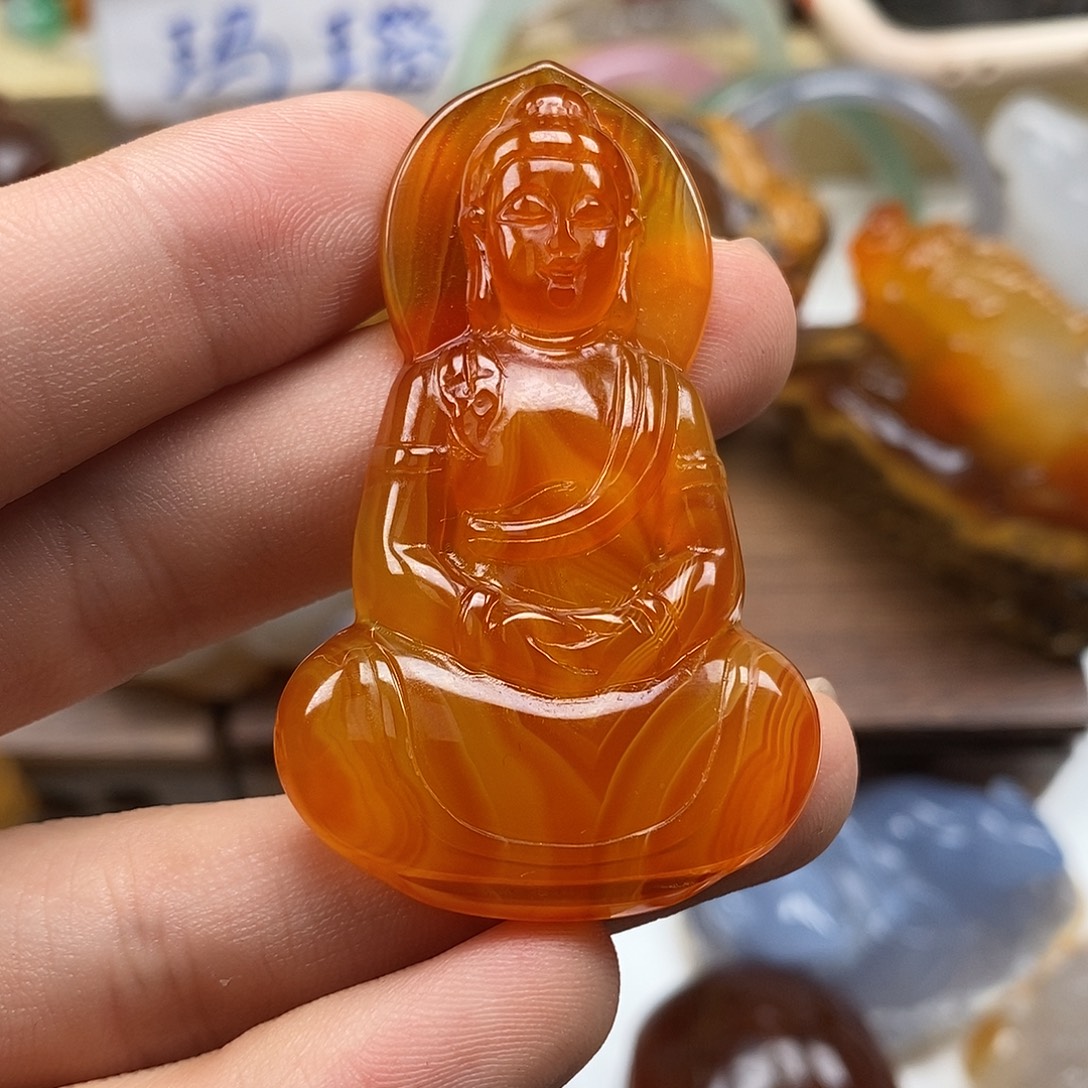 玛瑙/玉髓未镶嵌颈饰