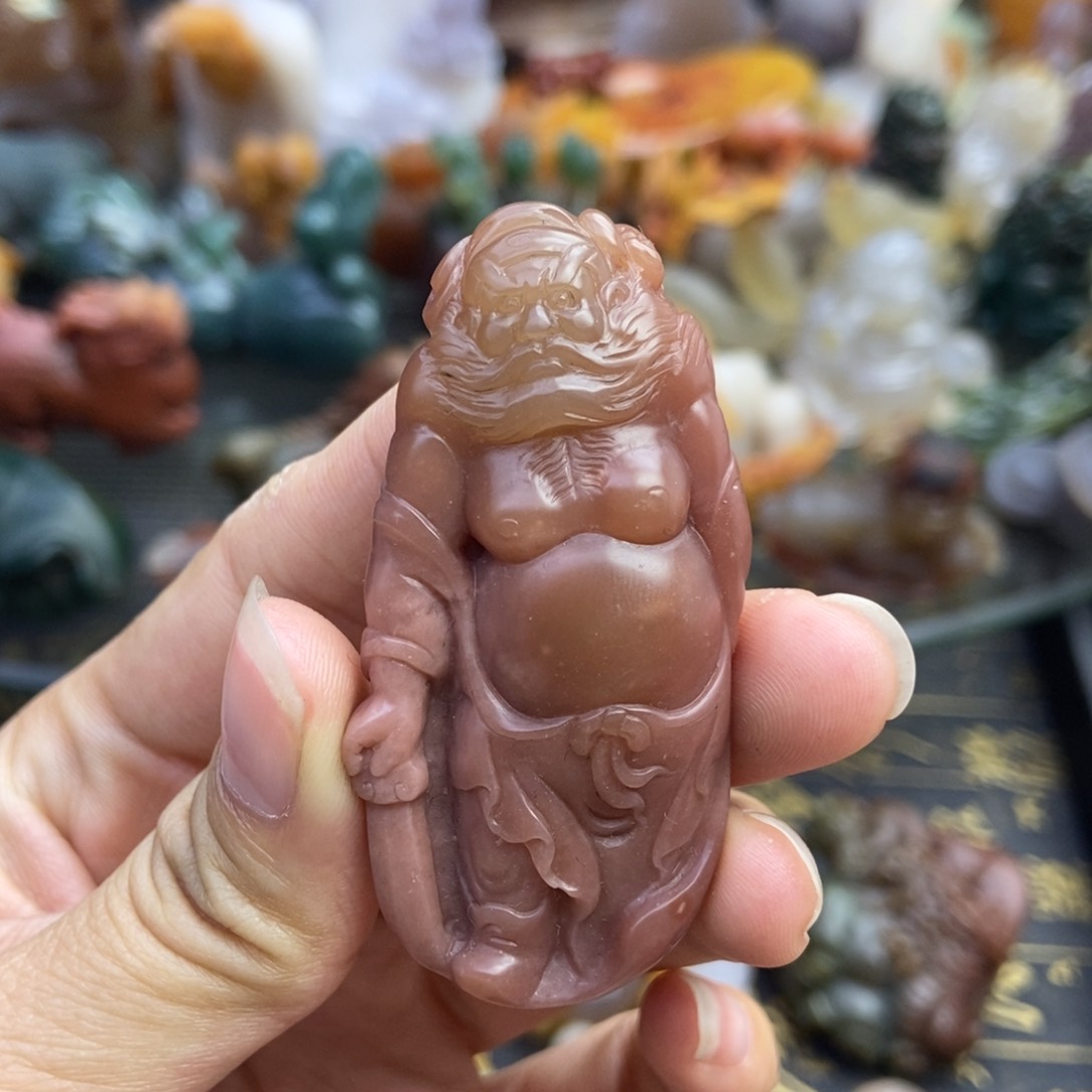 石英质玉挂件未镶嵌