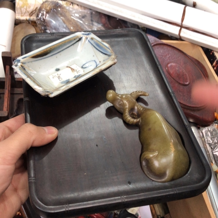 陶瓷孤品单件车里拍