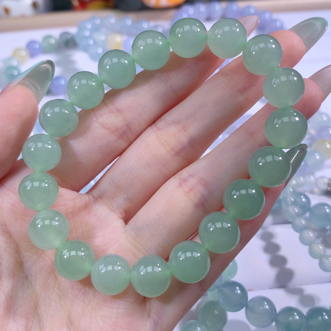 未镶嵌手链翡翠卡10