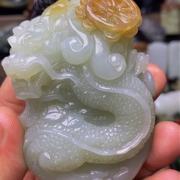 和田玉把件未镶嵌