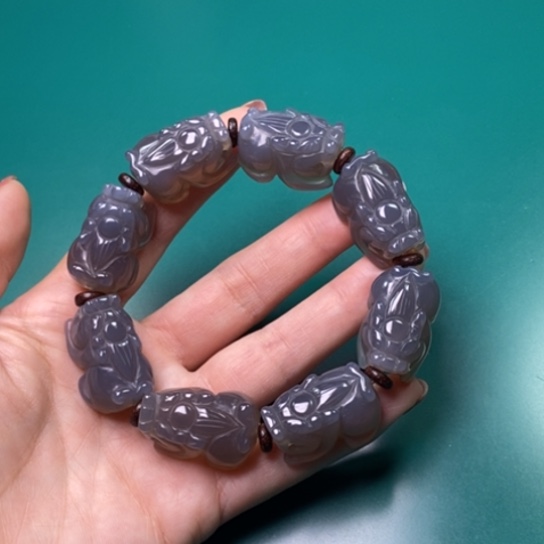 玛瑙/玉髓未镶嵌手链