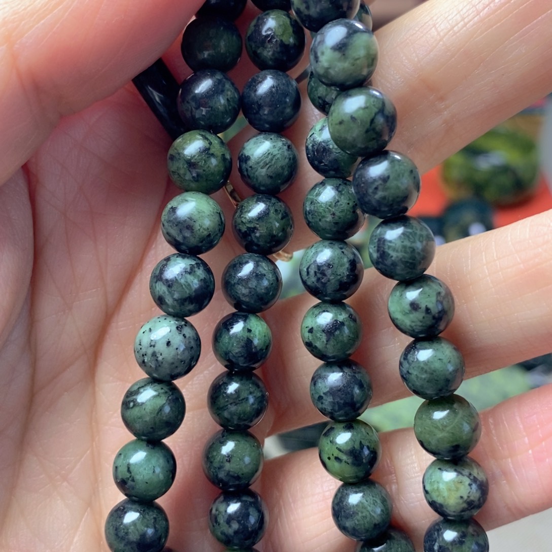 春***柳花岗石铁合金珠子