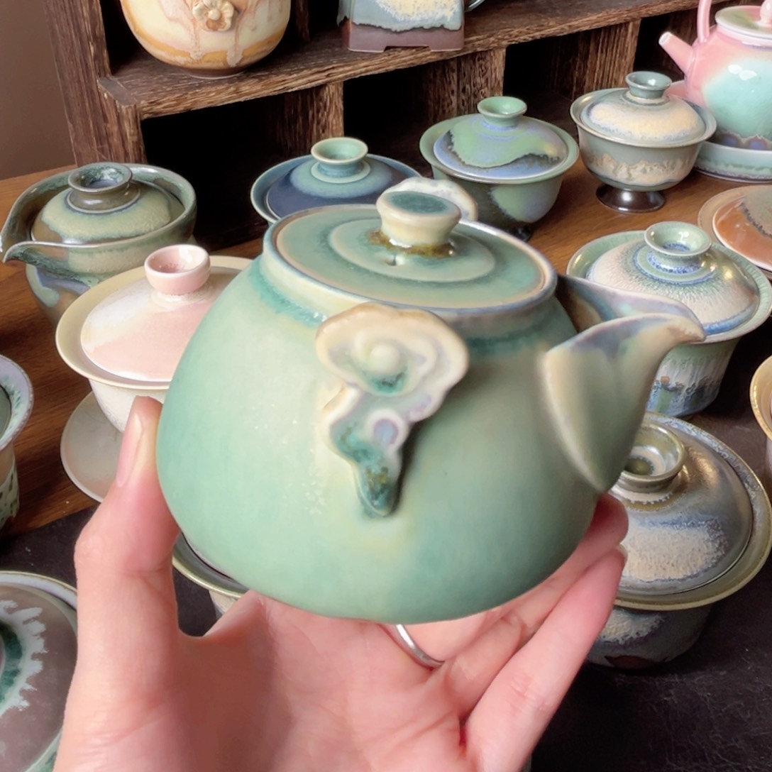 杯青現纯手工柴烧茶器