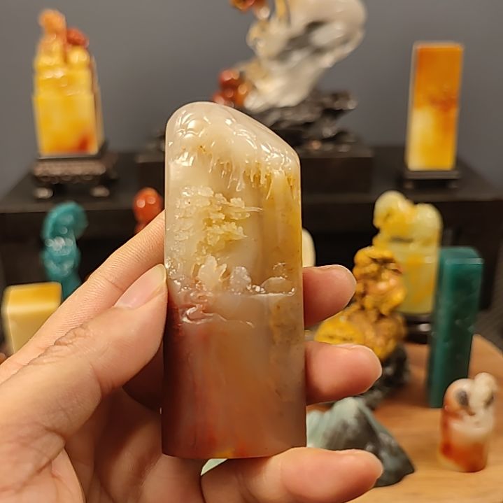 寿山石古***a印章印章印章