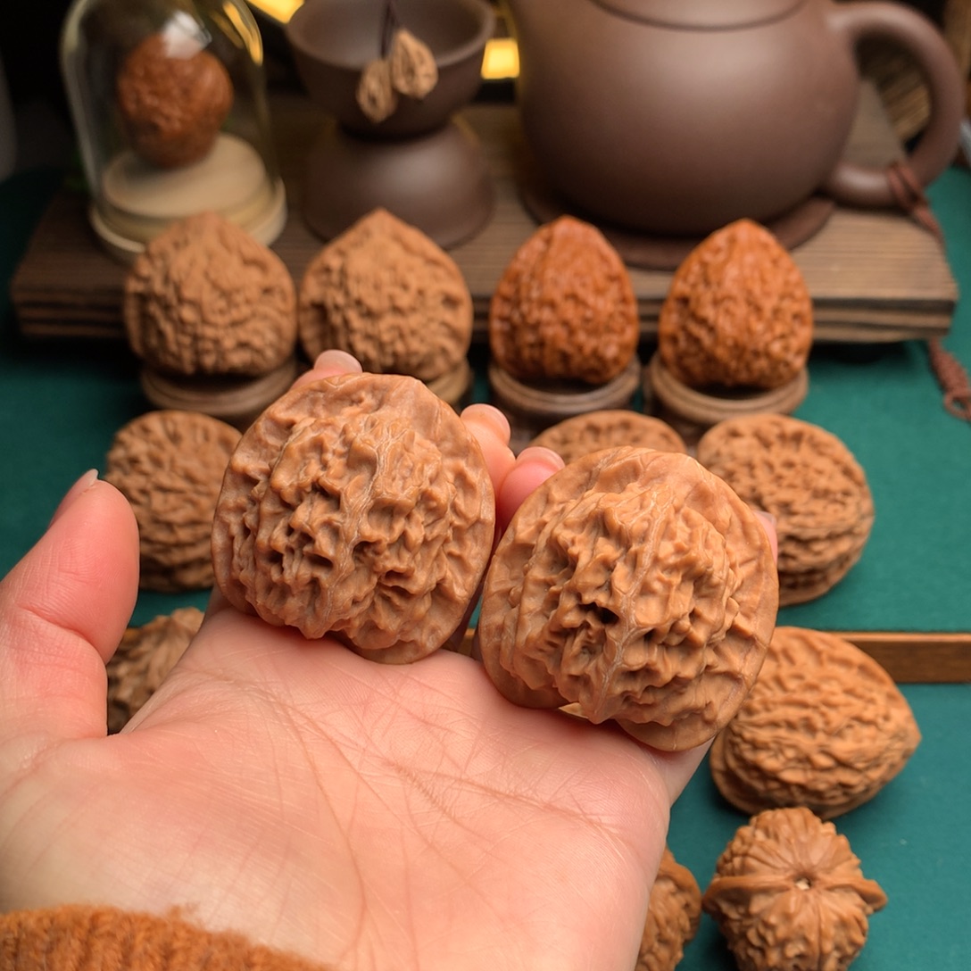 文玩核桃吊坠全品怀柔原桩天地39