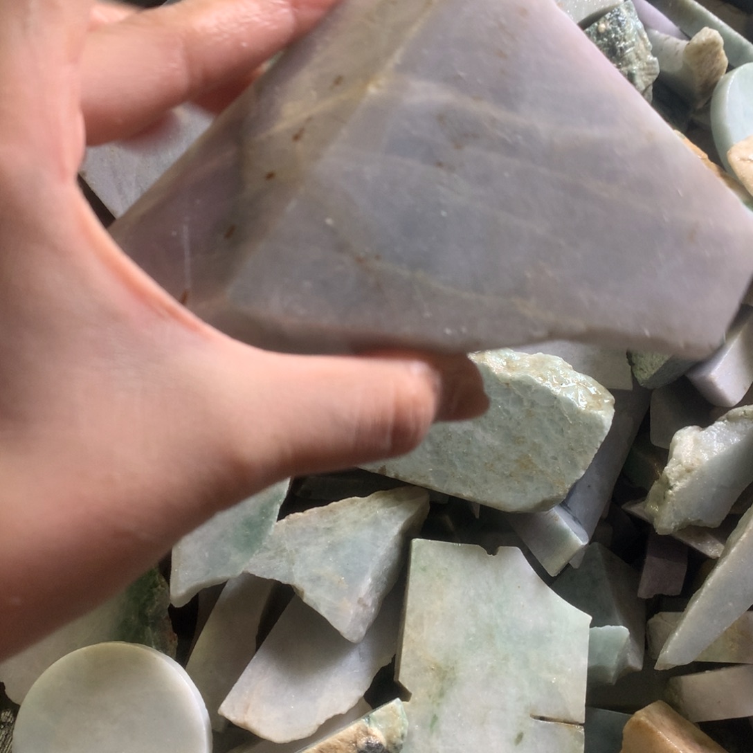 翡翠颈饰未镶嵌缅甸翡翠