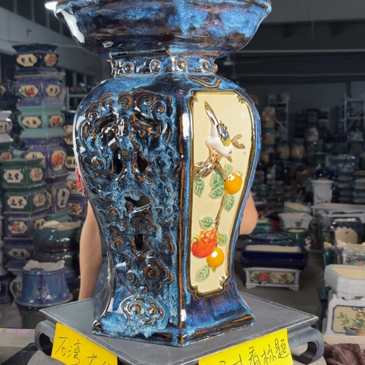 一风堂石湾花盆 面宽30高45