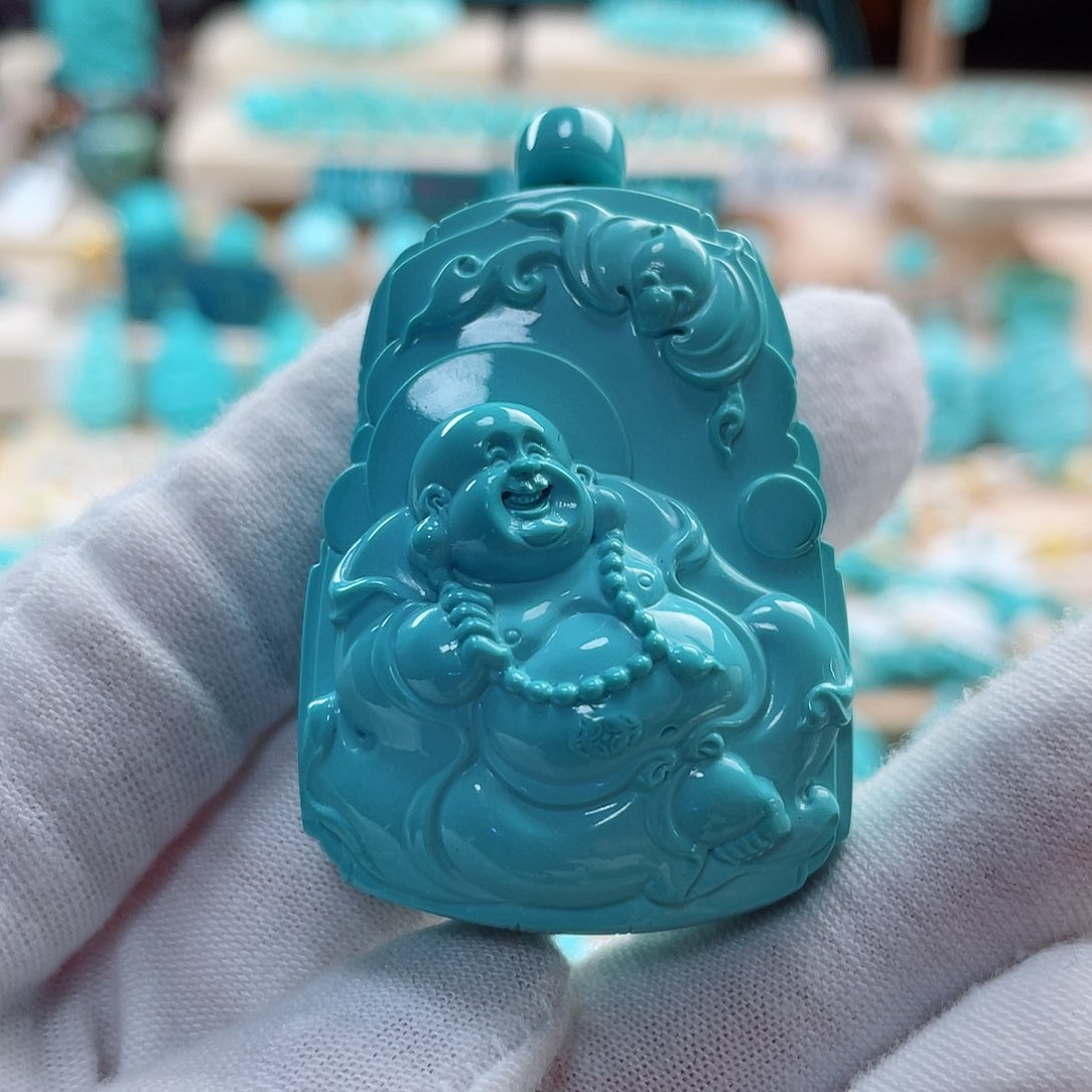 未镶嵌绿松石珠宝奇石