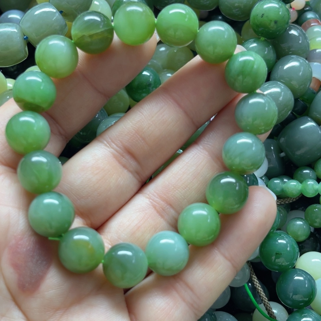 和田玉手链未镶嵌