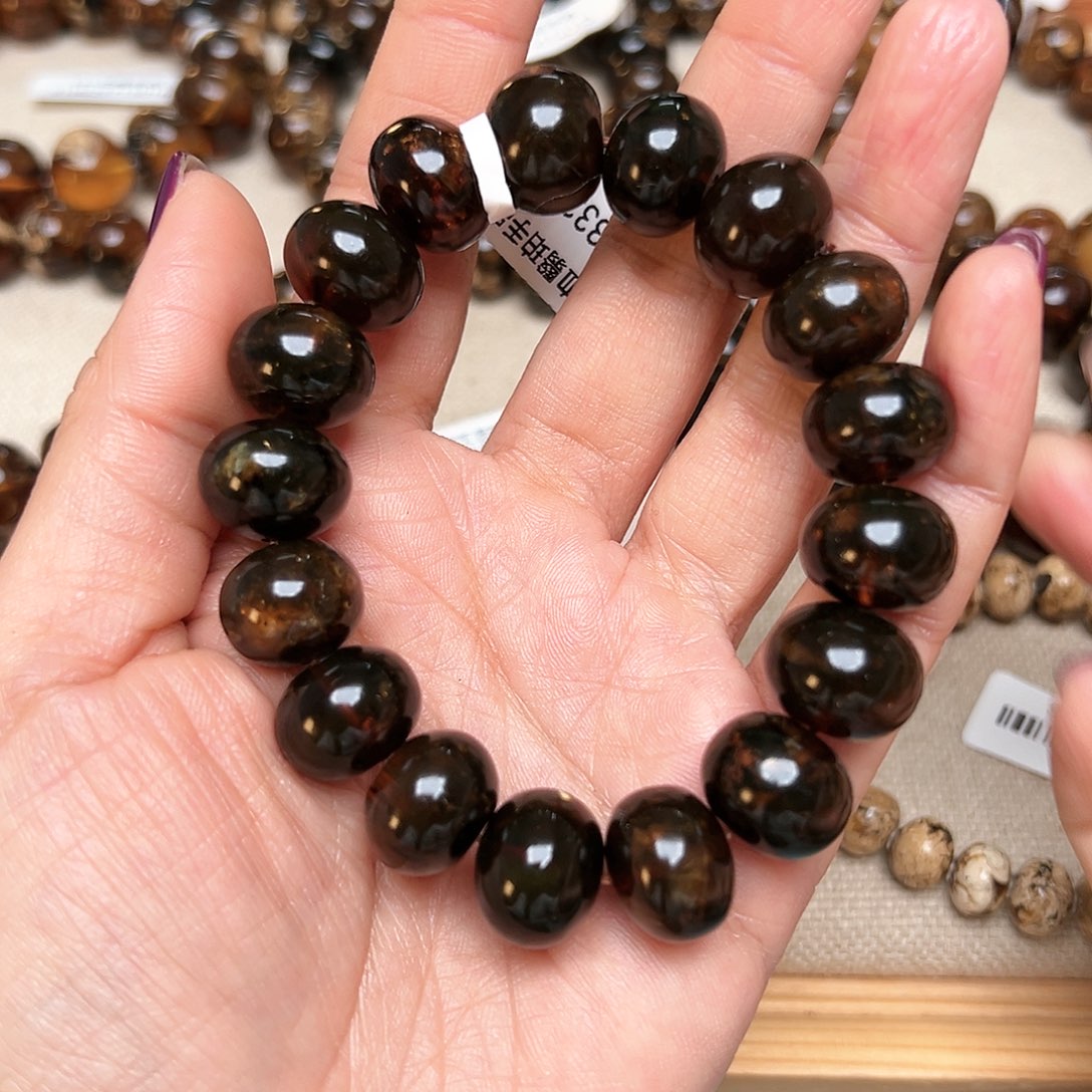 琥珀未镶嵌裸石抚顺琥珀十五10610