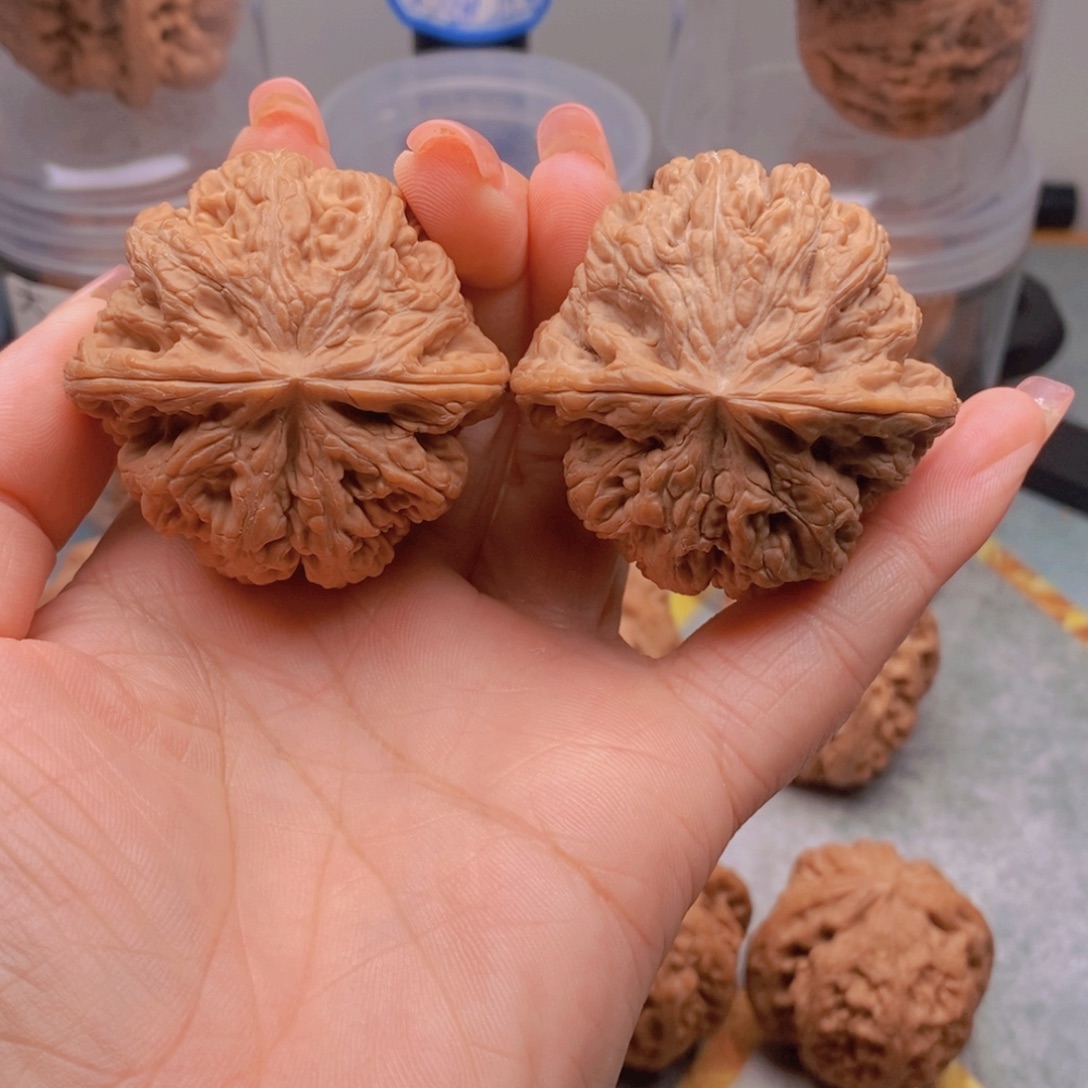 发****文玩核桃手把件粗筋46