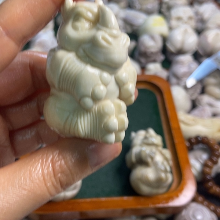 番***配饰鹿角雕刻一个出