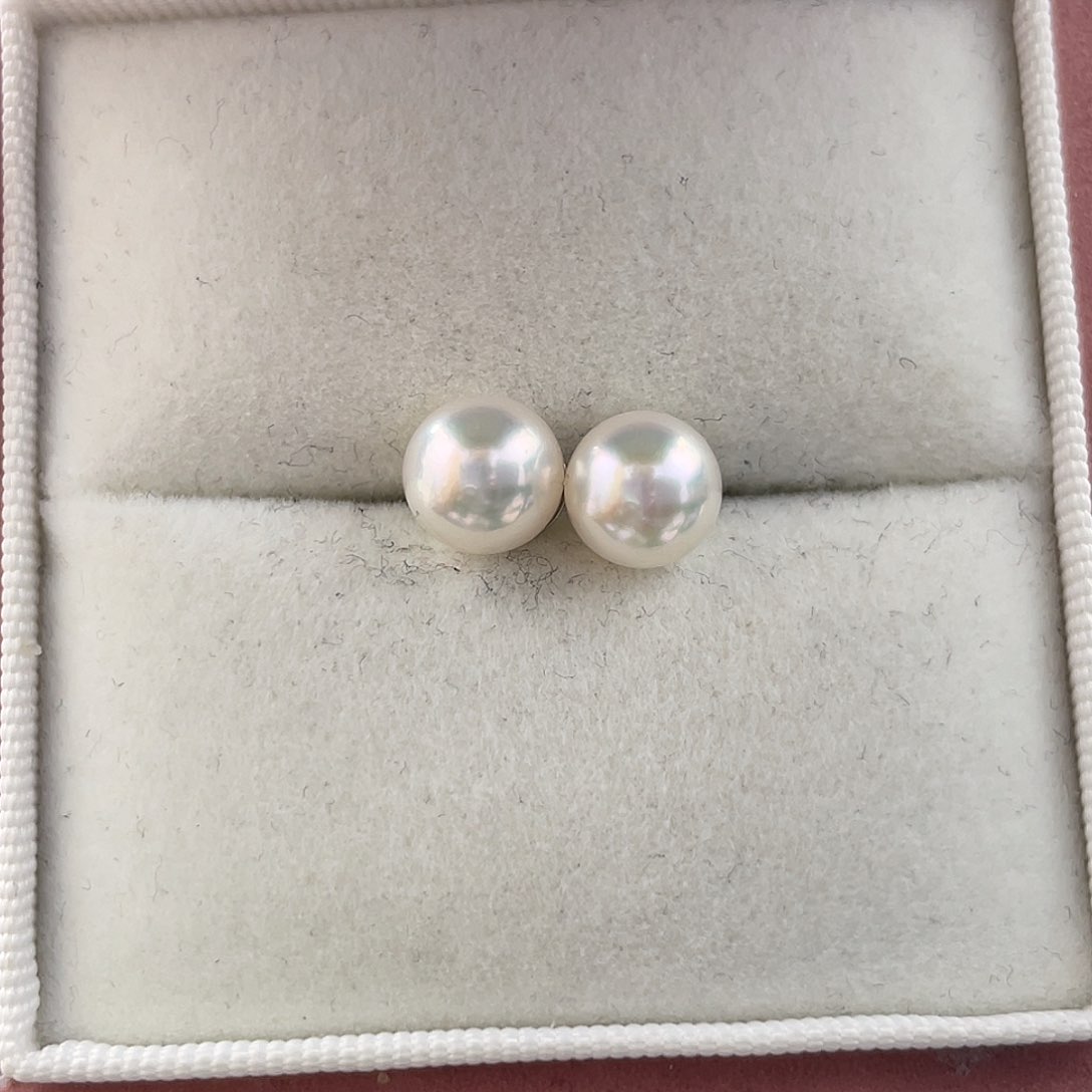 未镶嵌耳饰海水珍珠