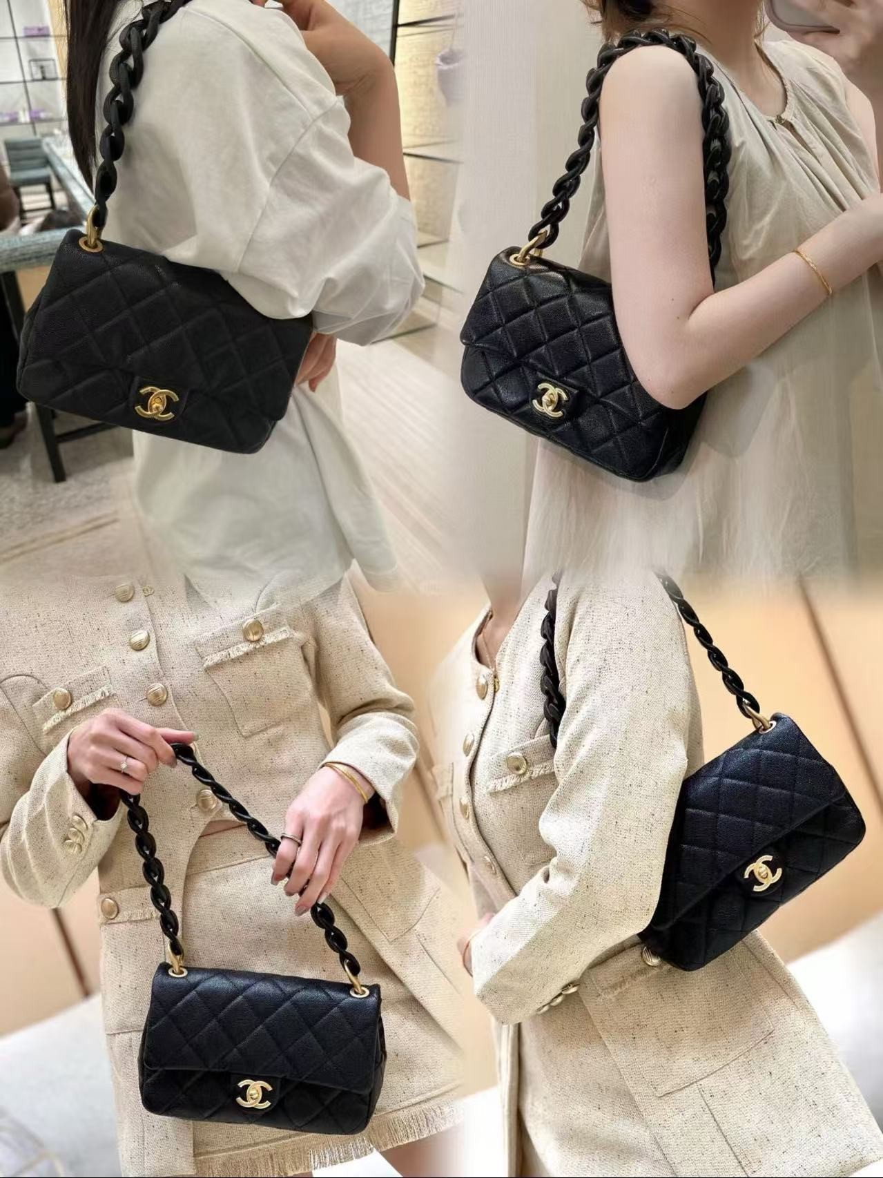 【顺丰直邮】鱼子酱斜挎包包配件包挂件