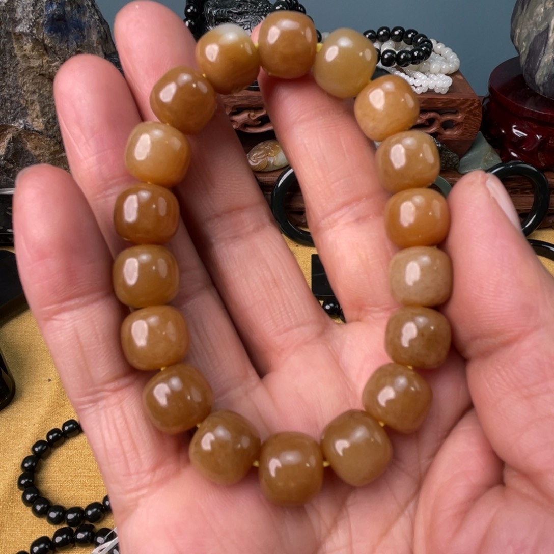 和田玉手链未镶嵌