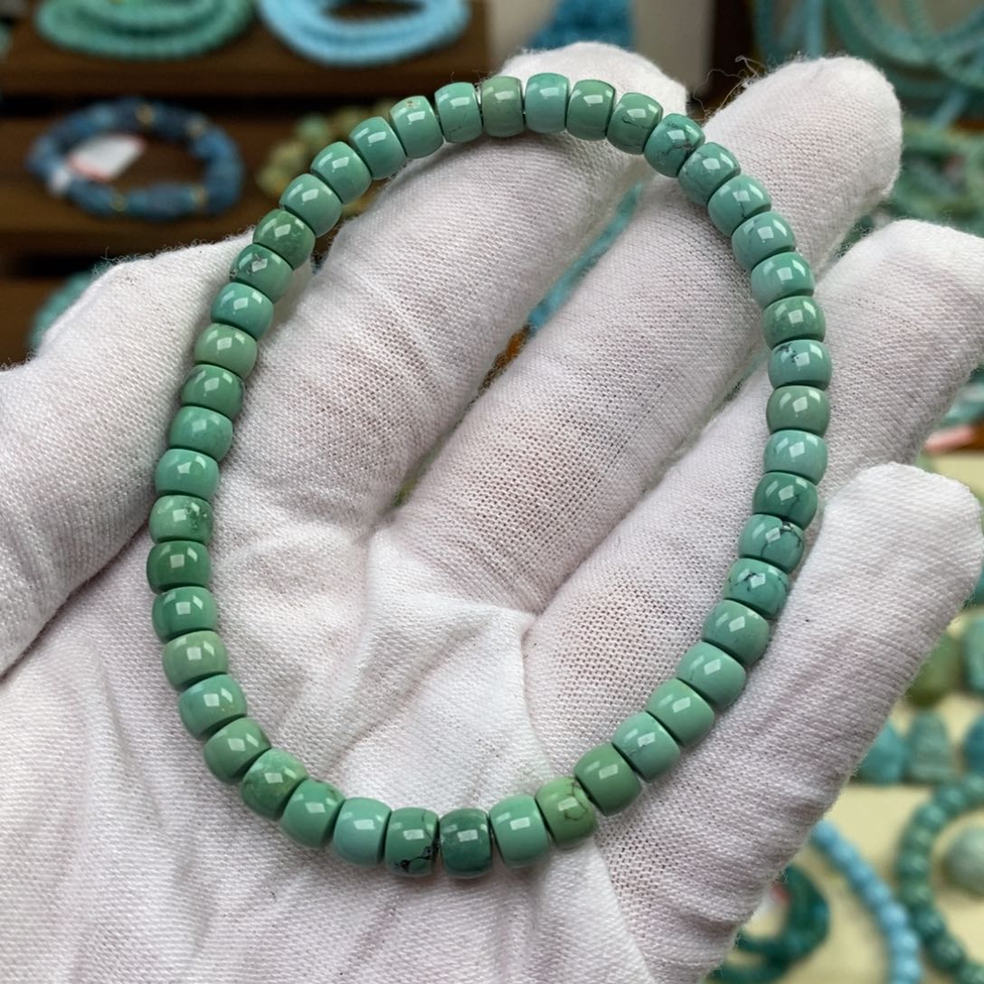 绿松石未镶嵌手串