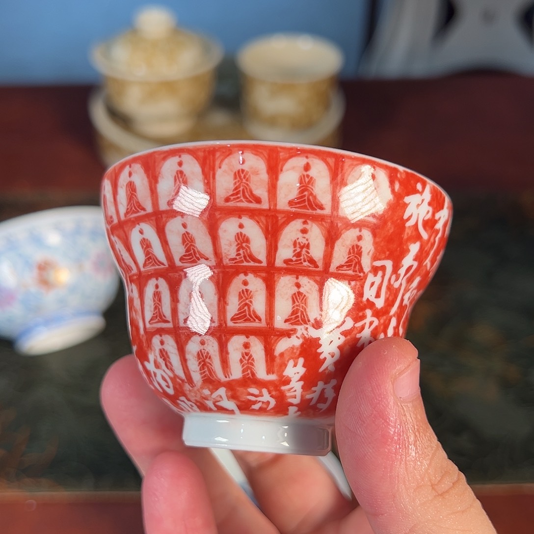 杯景德镇纯手工手绘陶瓷