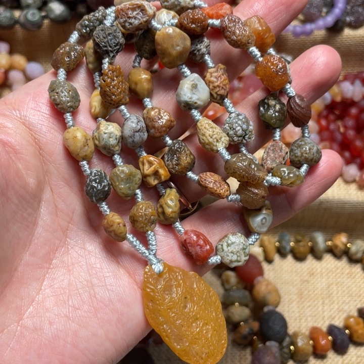 玛瑙/玉髓合金手链