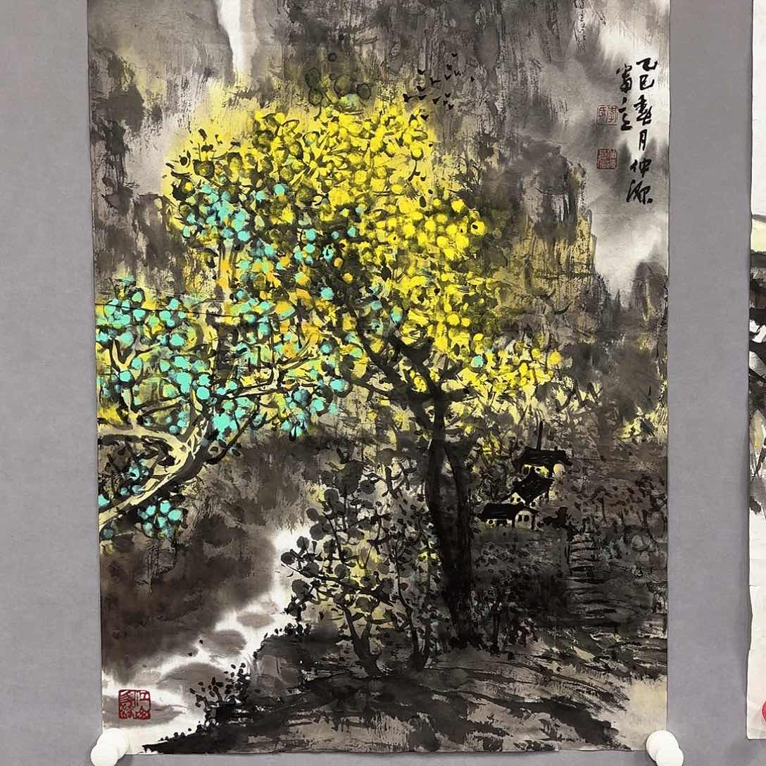 国画来****我国画纯手绘作品请放心去藏