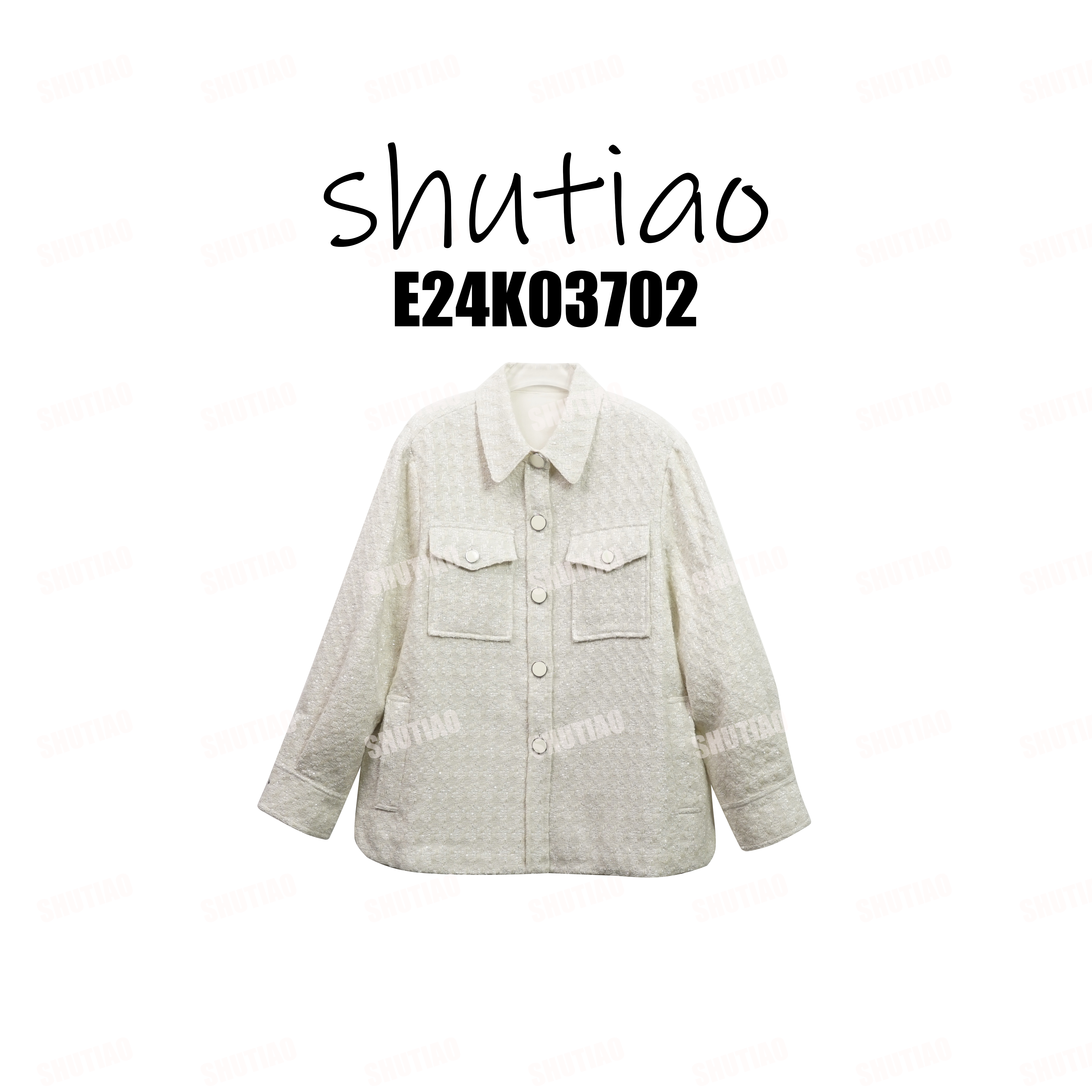 【SHUTIAO】2025冬季：新款小众设计款外套E24K03702