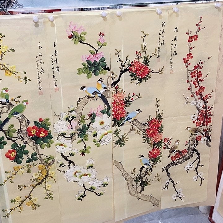 三个张画廊直播间！