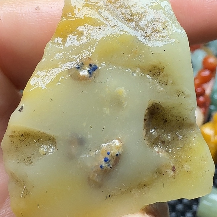 青田石真真正正砸