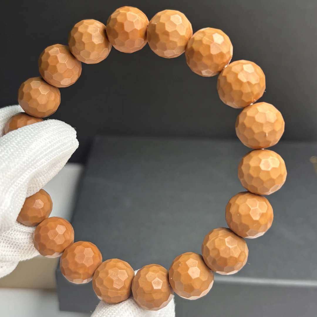 【钻石面】新品龙岩跑量款原皮原色猴头手串13mm全品毕业级