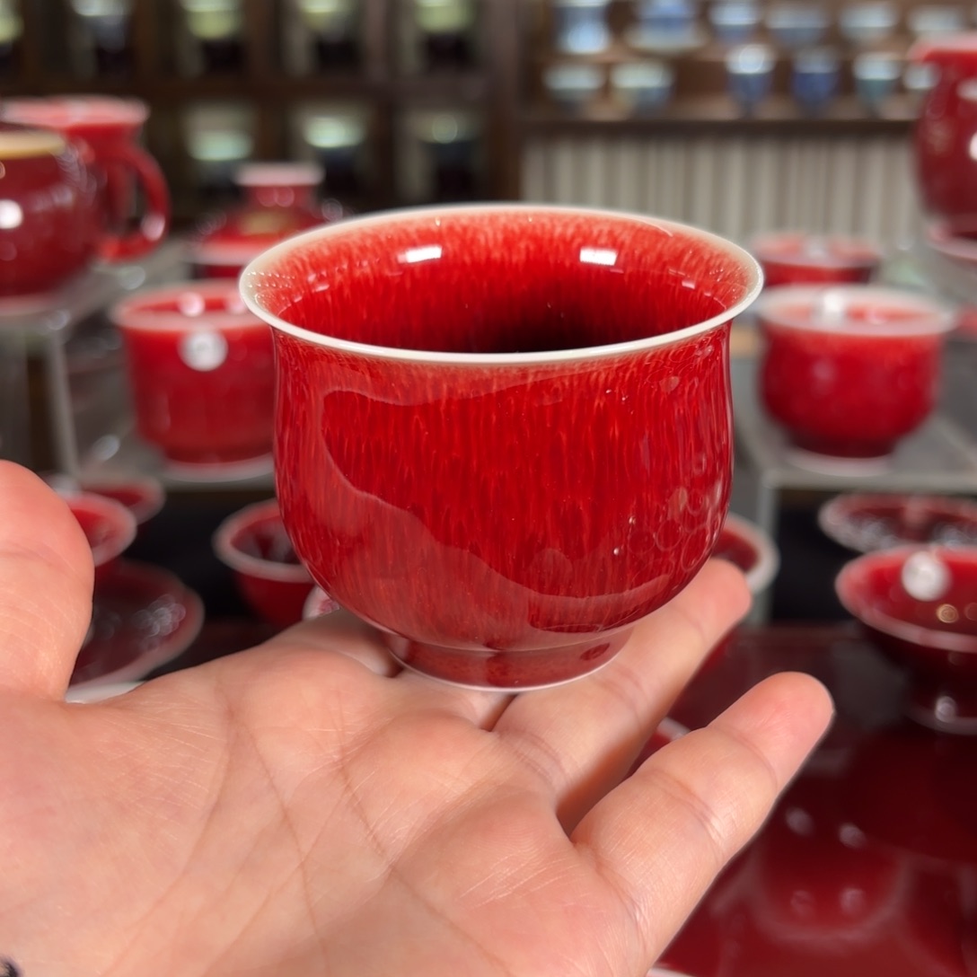 杯子景德镇高温原矿杯