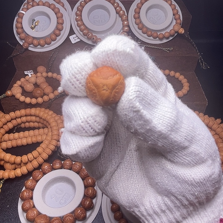 凤眼菩提把件泰坦龙单籽