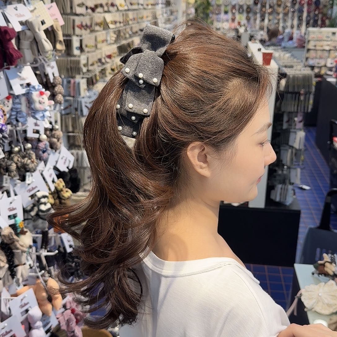 皮质非金属灰色珍珠香蕉夹93