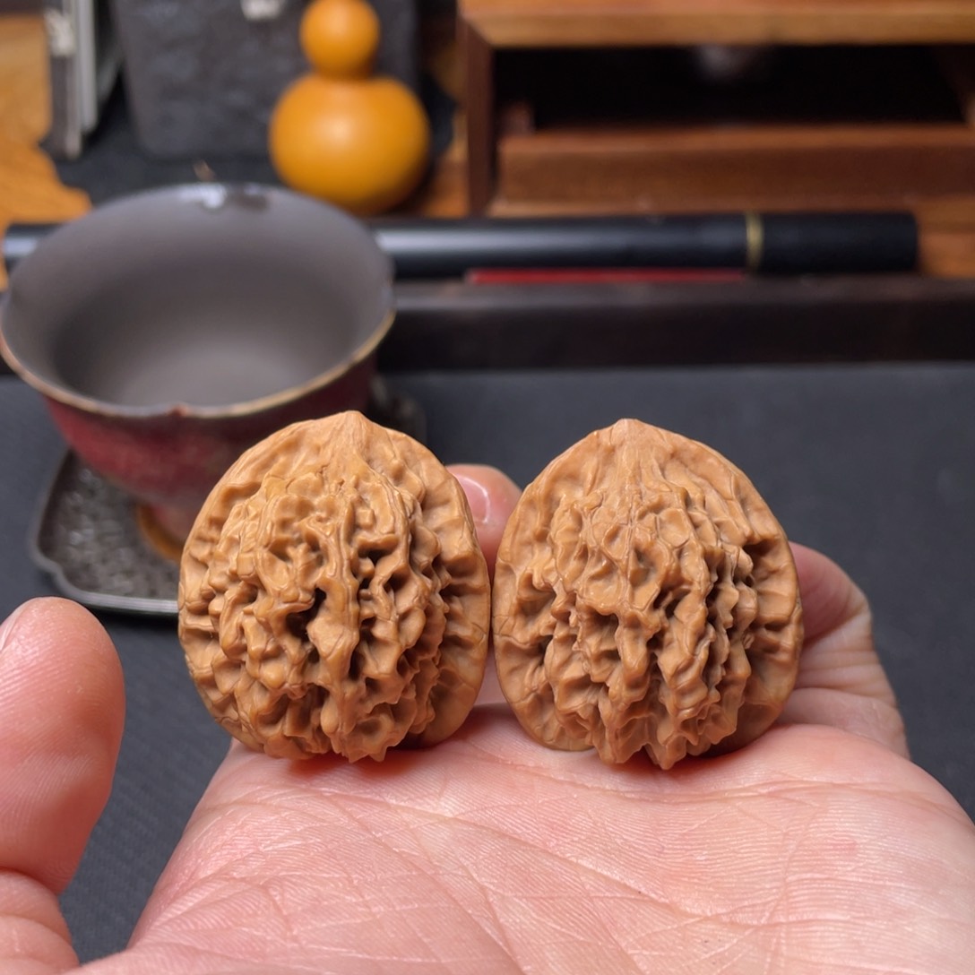 文玩核桃吊坠33秦闷手捻原装