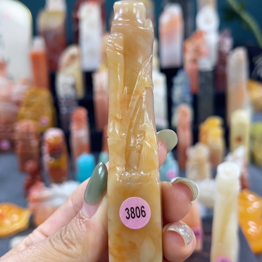 昌化石印石隔***93806包邮包刻