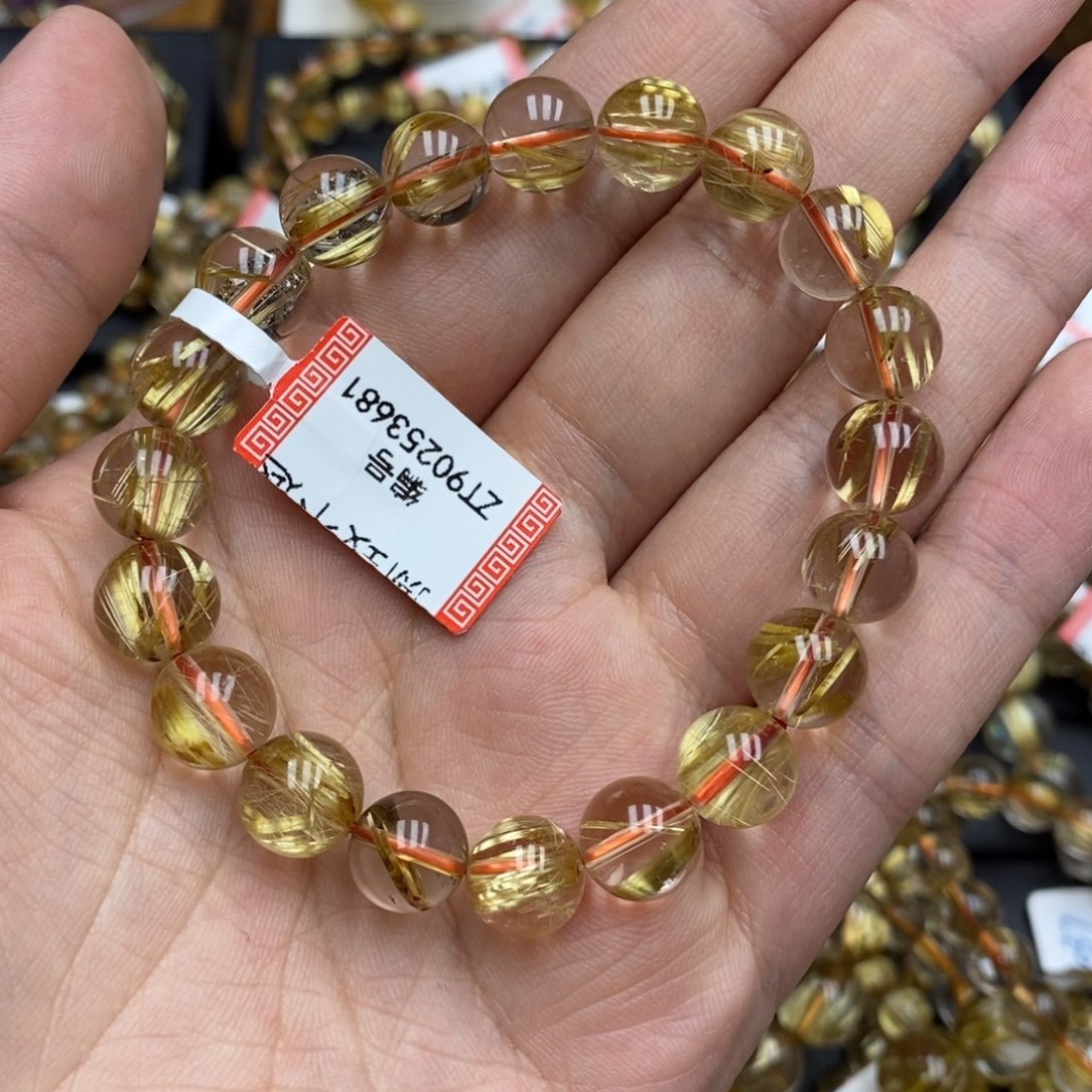 发晶手串未镶嵌?****婆zt900253681n