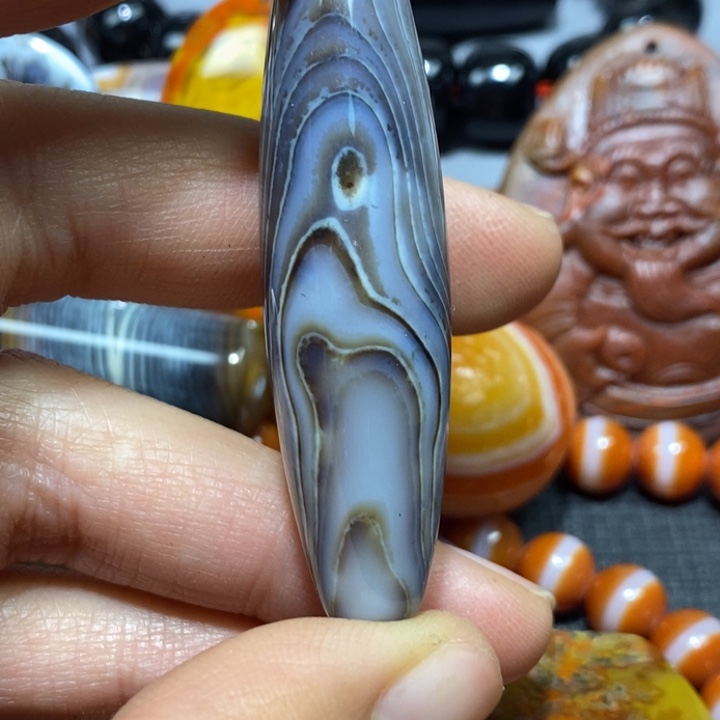 玛瑙/玉髓未镶嵌颈饰