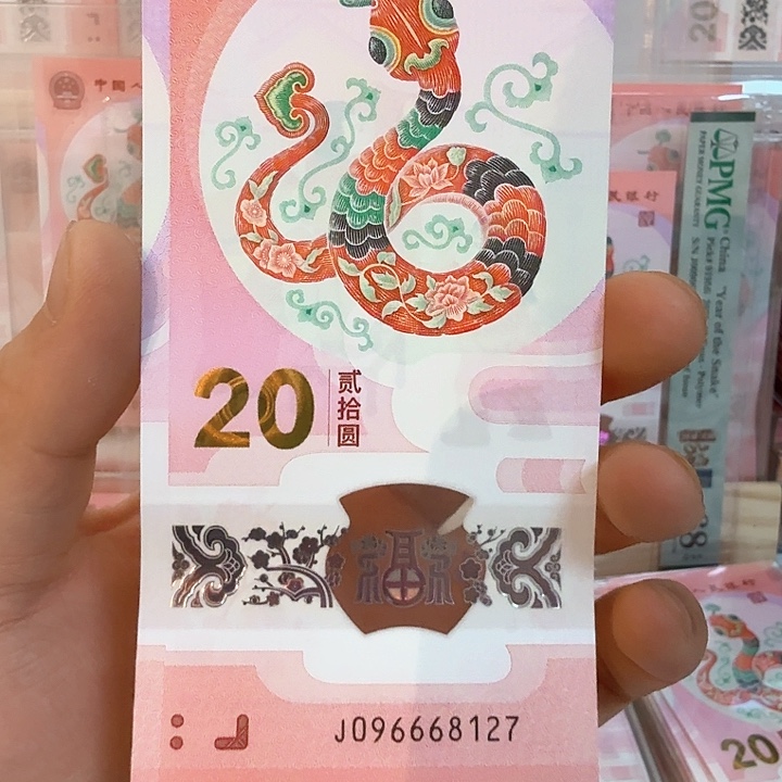 塑料小蛇钞号码096668127