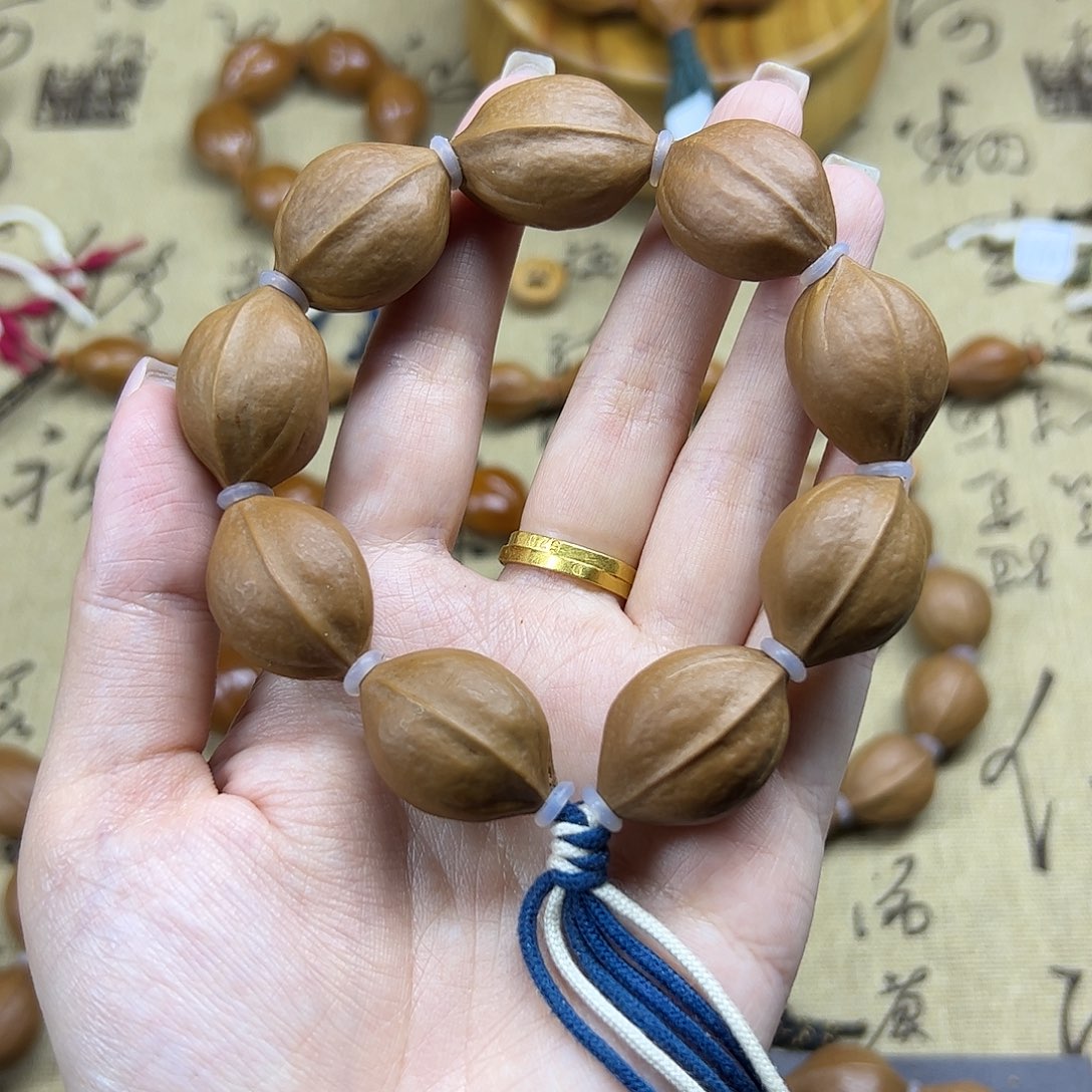 橄榄核手串/手链弘**添橄榄核手串梅林铁核1927尺寸