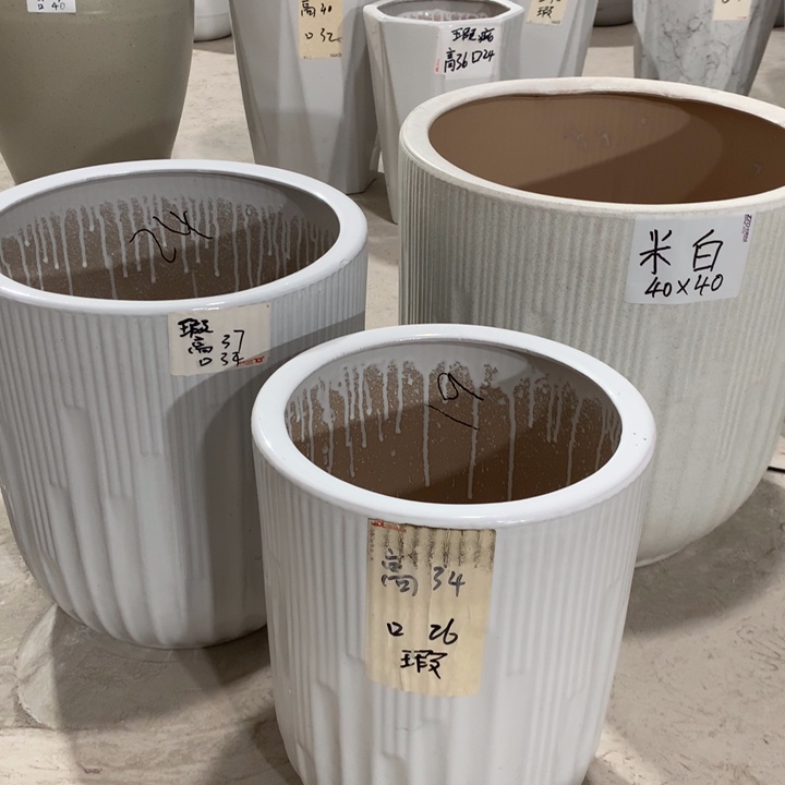 【闪购商品】红陶高温陶瓷花盆默认瑕疵