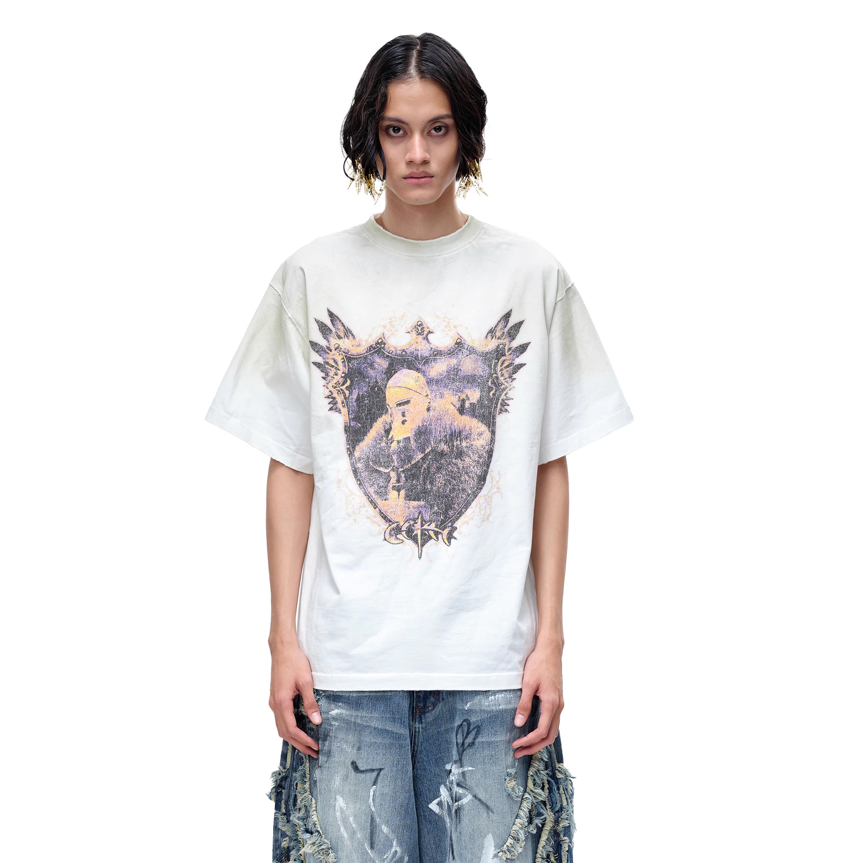 TBHNP 曙光辉月星辉骑士破坏短袖 KNIGHT DESTROYED S/S TEE