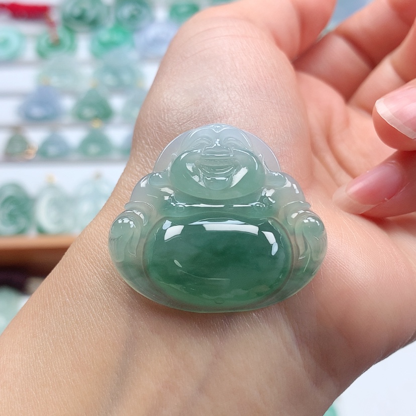 【闪购商品】翡翠吊坠(不含链)未镶嵌