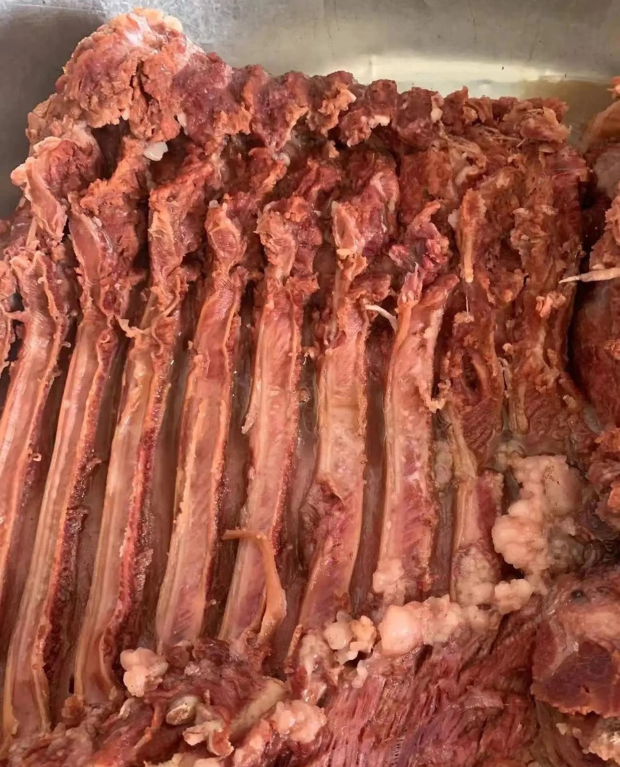 农家驴排肉1000g二斤新鲜现卤开袋即食京东包邮