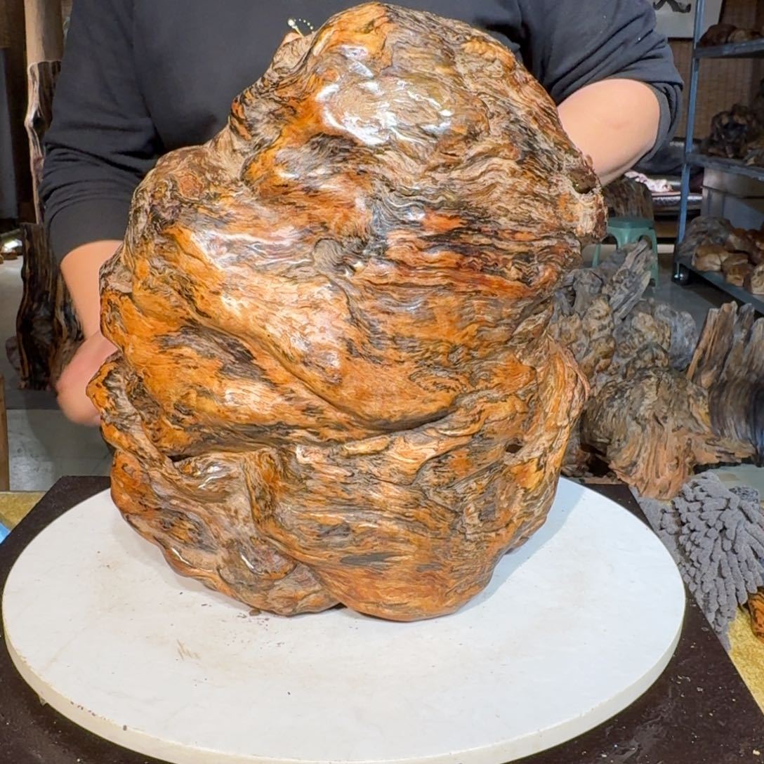 迷***～琥珀木北沉香琥珀木摆件定向链接0000