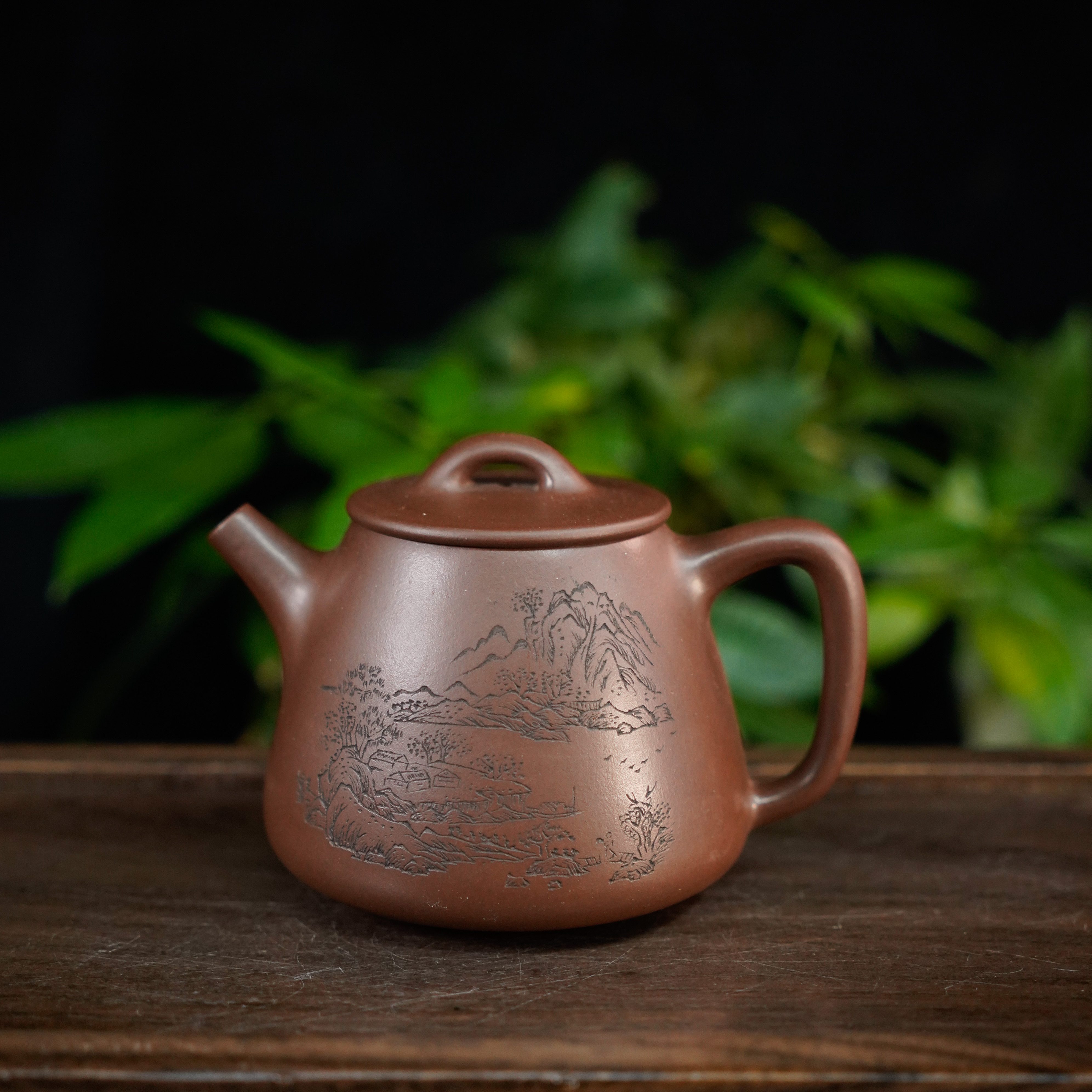 GSZS-4801   实力派  宜兴手工紫砂   高石瓢