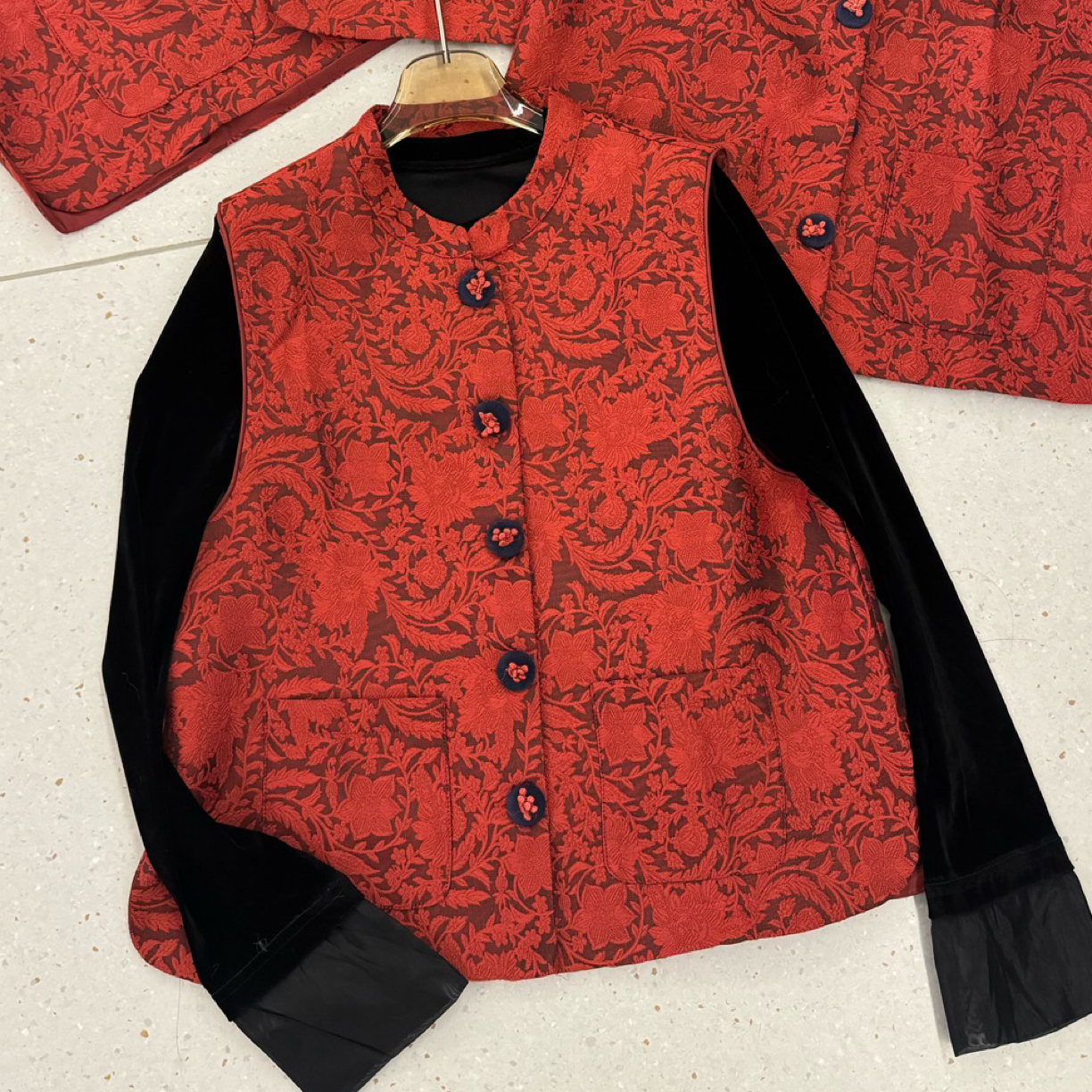 【遇见】年款国风提花马甲