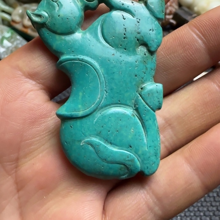 紫金钵盂菩提吊坠