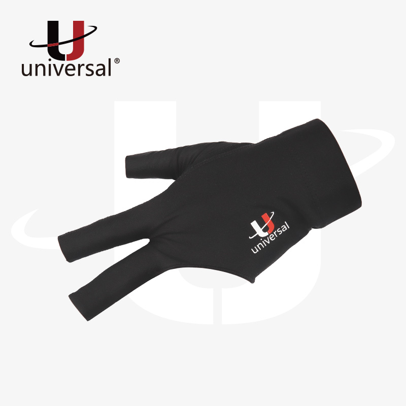 U环球职业台球手套三指薄款男女士半指高颜值防滑比赛桌球手套