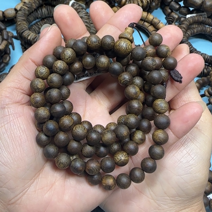 沉香手串金沙叶多样性发货一条卡8-30克